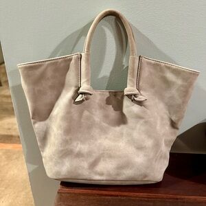 Anthropologie Elegant Gray Women's Purse
